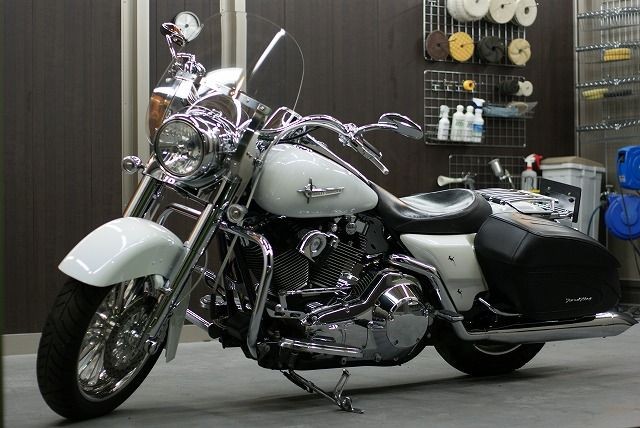 HARLEY-DAVIDSON　FLHR Road King コーティング実績画像