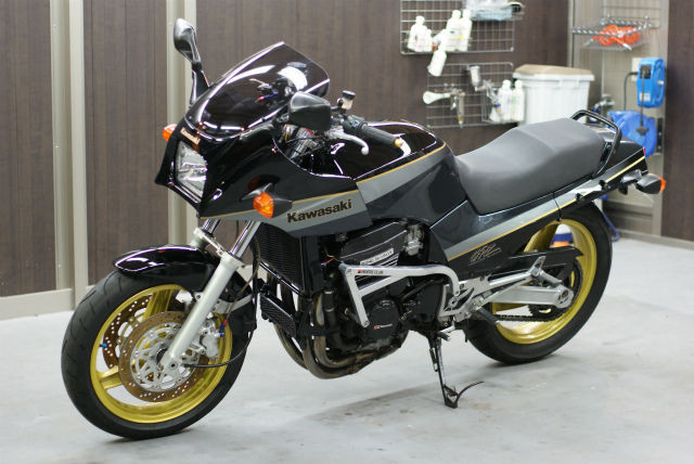 KAWASAKI　GPZ コーティング実績画像