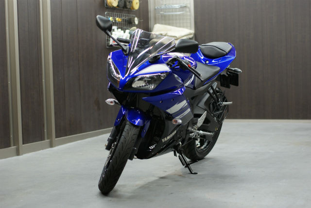 YAMAHA　YZF-R15 コーティング実績画像