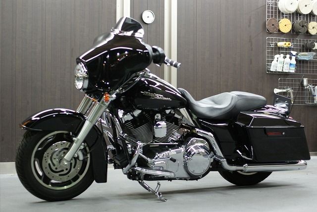 HARLEY-DAVIDSON　FLHX Street Glide コーティング実績画像