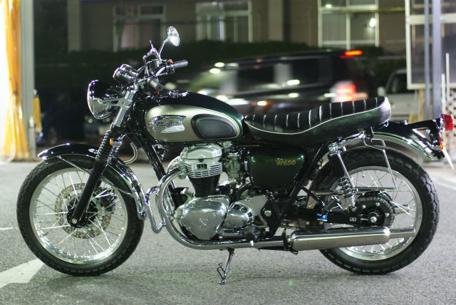 KAWASAKI　W650 コーティング実績画像