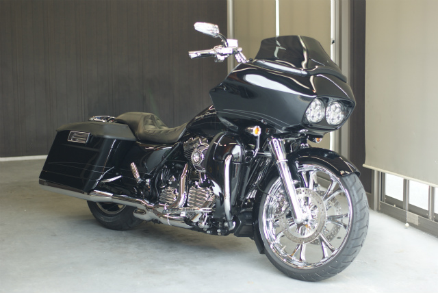 H-D TOURING ROAD GLIDE コーティング実績画像