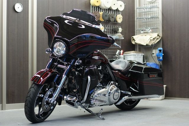 HARLEY-DAVIDSON　FLHX Street Glide コーティング実績画像