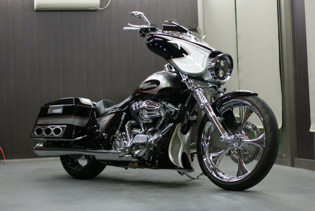 H-D STREET-GLIDE FULLCUSTOM コーティング実績画像