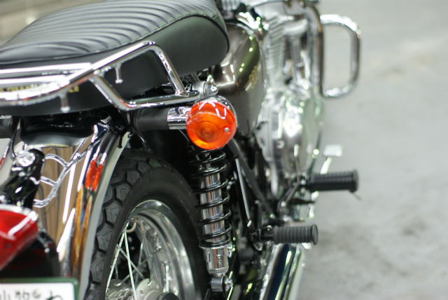 KAWASAKI　W800 コーティング実績画像