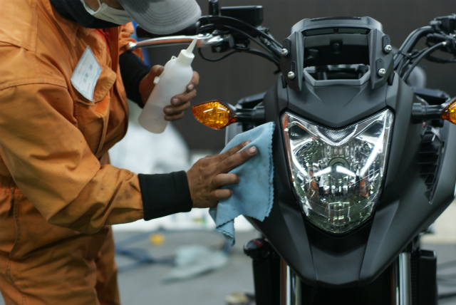 HONDA NC750X コーティング実績画像