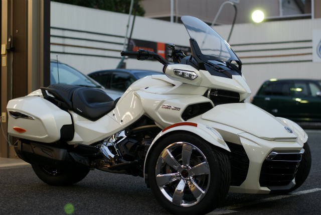 BRP CAN-AM SPYDER F3 LTD コーティング実績画像