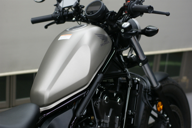 HONDA REBEL 500 コーティング実績画像