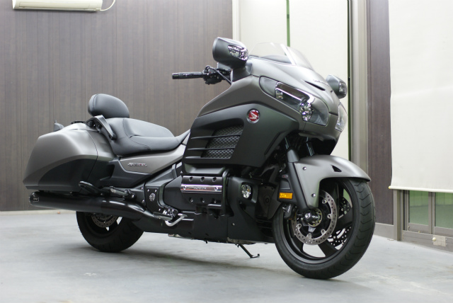 HONDA GOLDWING F6B コーティング実績画像