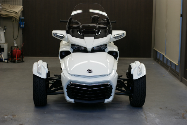 BRP CAN-AM SPYDER F3 LTD コーティング実績画像