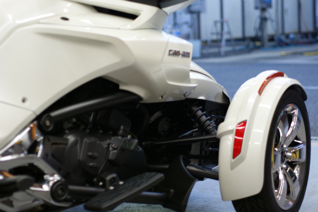 BRP CAN-AM SPYDER F3 LTD コーティング実績画像