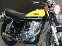YAMAHA SR 400 コーティング実績画像