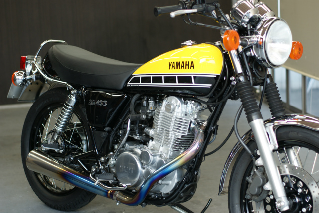 YAMAHA SR 400 コーティング実績画像