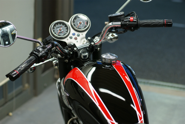 TRIUMPH　BONNEVILLE コーティング実績画像