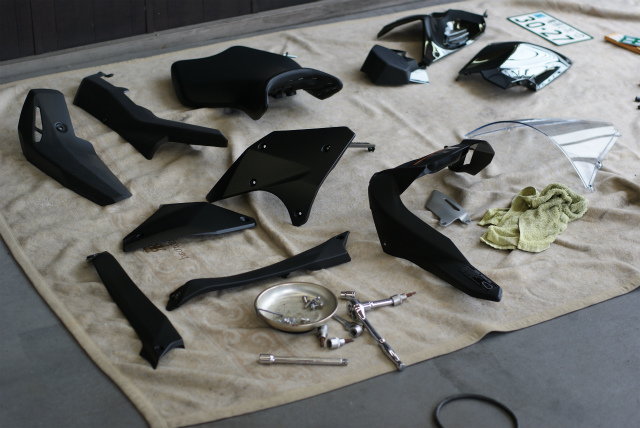 KAWASAKI NINJA H2 コーティング実績画像