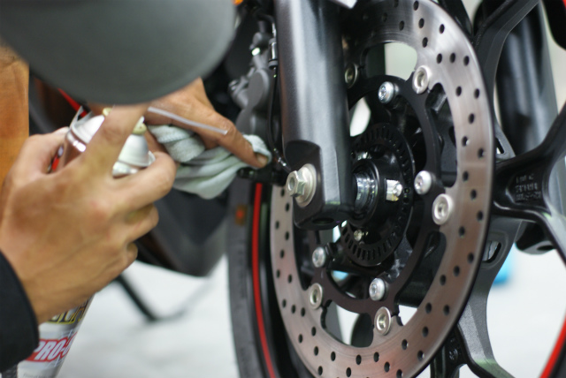 YAMAHA YZF-R3 コーティング実績画像