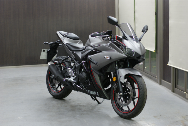 YAMAHA YZF-R3 コーティング実績画像