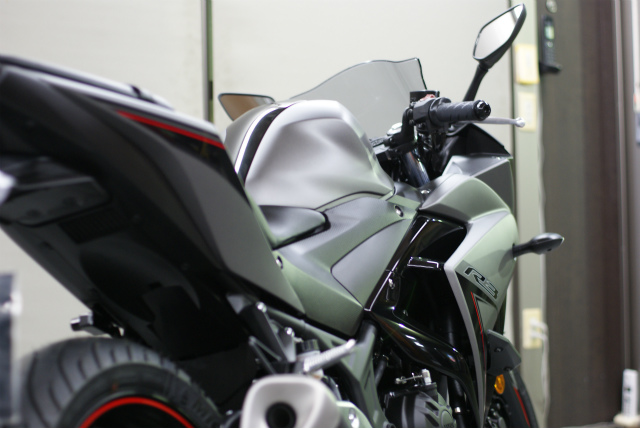 YAMAHA YZF-R3 コーティング実績画像