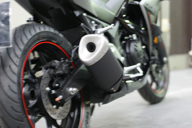 YAMAHA YZF-R3 コーティング実績画像