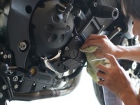 YAMAHA FZ-1 FAZER コーティング実績画像