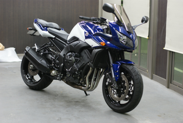YAMAHA FZ-1 FAZER コーティング実績画像