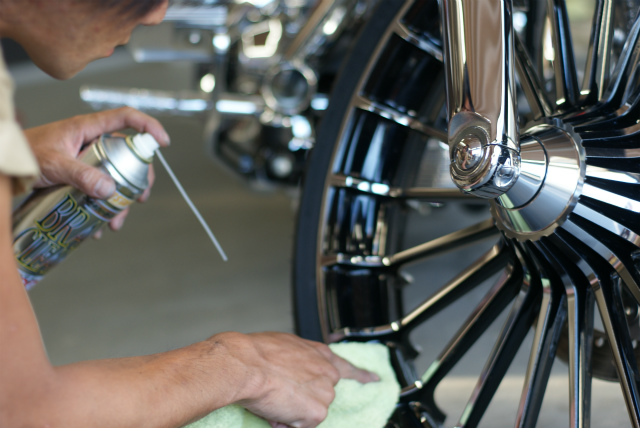 H-D SOFTAIL BREAKOUT CVO コーティング実績画像