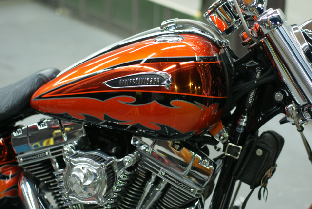H-D SOFTAIL BREAKOUT CVO コーティング実績画像