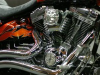 H-D SOFTAIL BREAKOUT CVO コーティング実績画像