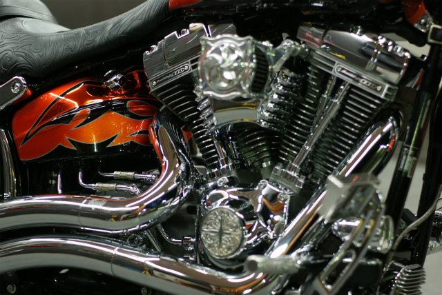 H-D SOFTAIL BREAKOUT CVO コーティング実績画像