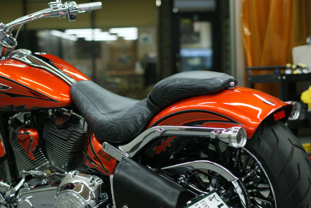 H-D SOFTAIL BREAKOUT CVO コーティング実績画像