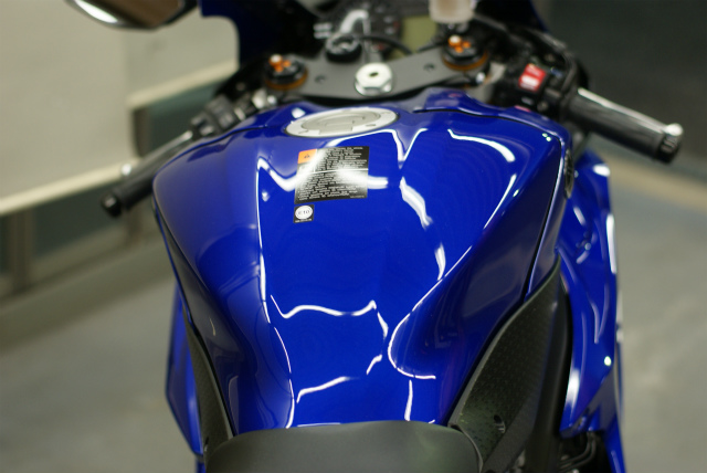 YAMAHA YZF-R6 コーティング実績画像
