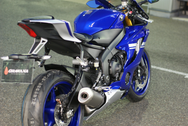 YAMAHA YZF-R6 コーティング実績画像