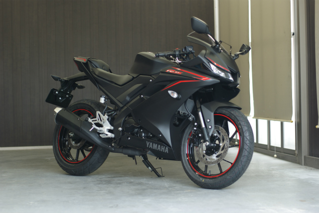 YAMAHA R15 コーティング実績画像