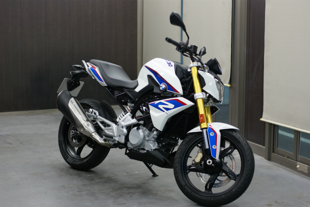 BMW G310R コーティング実績画像