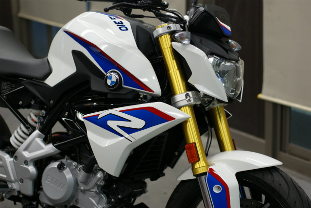 BMW G310R コーティング実績画像