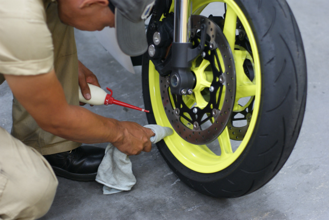 YAMAHA YZF-R6 コーティング実績画像