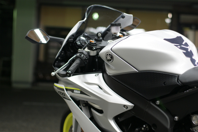YAMAHA YZF-R6 コーティング実績画像