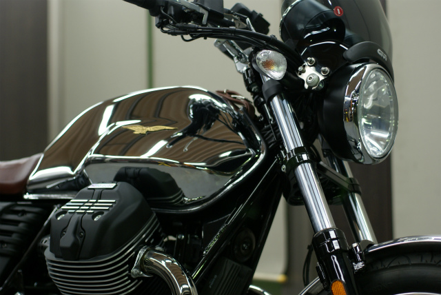 MOTO GUZZI コーティング実績画像
