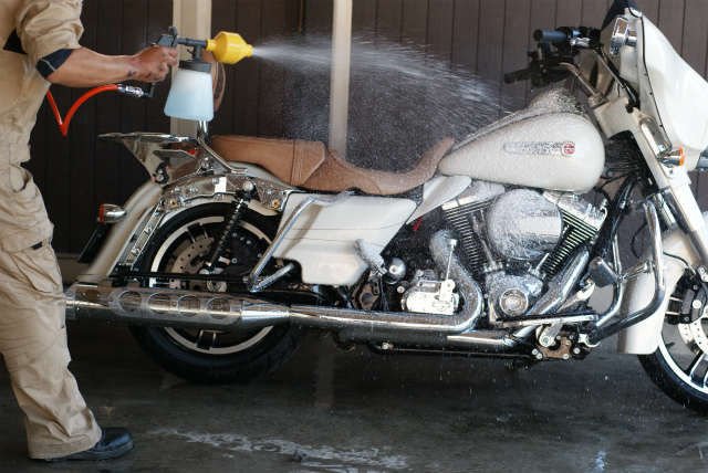 H-D STREET GLIDE コーティング実績画像