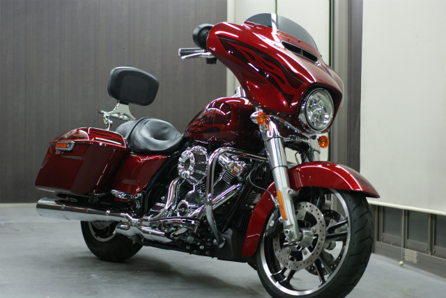 H-D STREET GLIDE コーティング実績画像
