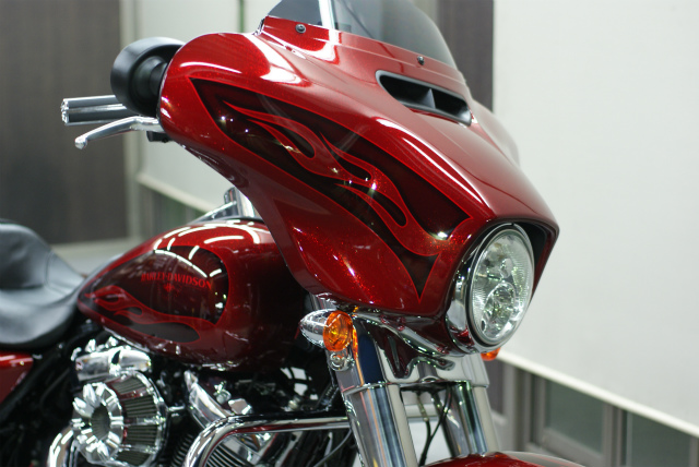 H-D STREET GLIDE コーティング実績画像