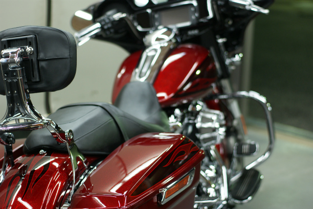 H-D STREET GLIDE コーティング実績画像