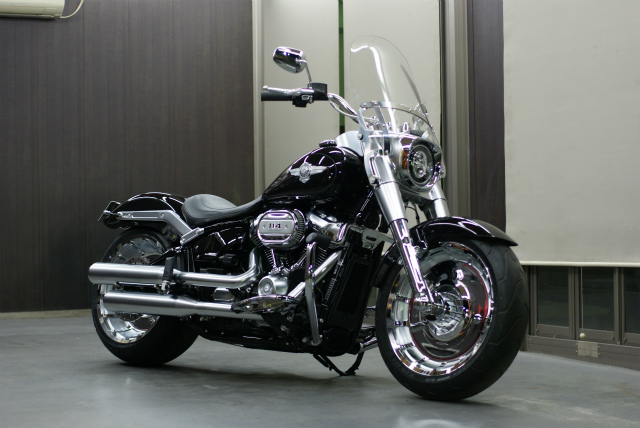 H-D FAT BOY FLFB コーティング実績画像