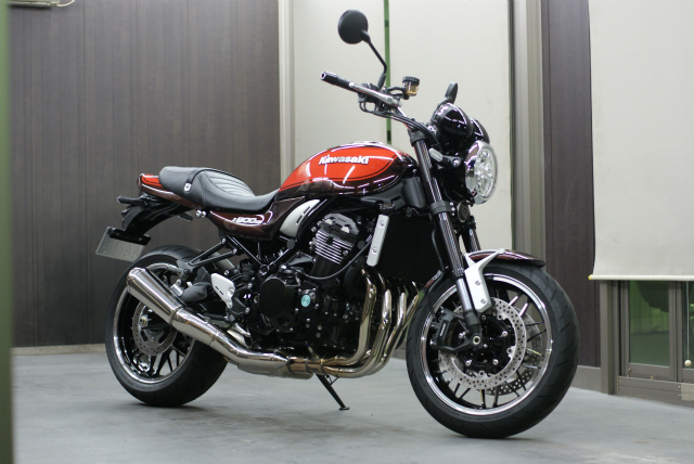 KAWASAKI Z 900 RS コーティング実績画像
