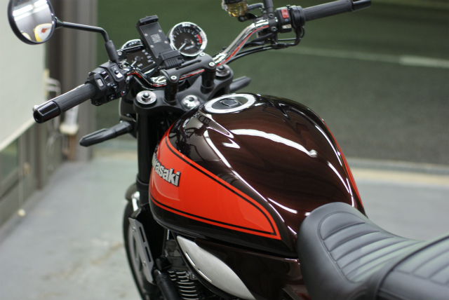 KAWASAKI Z900RS コーティング実績画像
