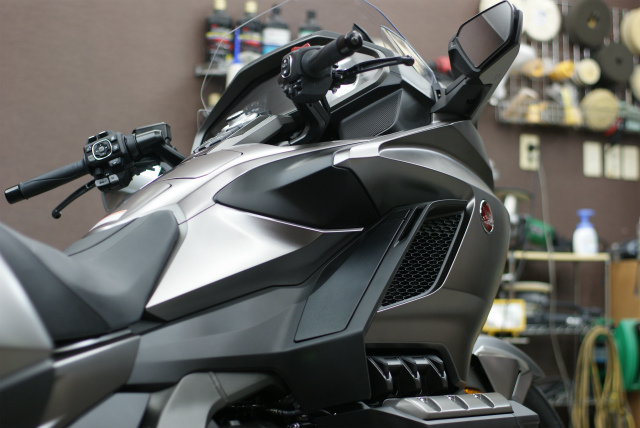 HONDA GOLDWING コーティング実績画像