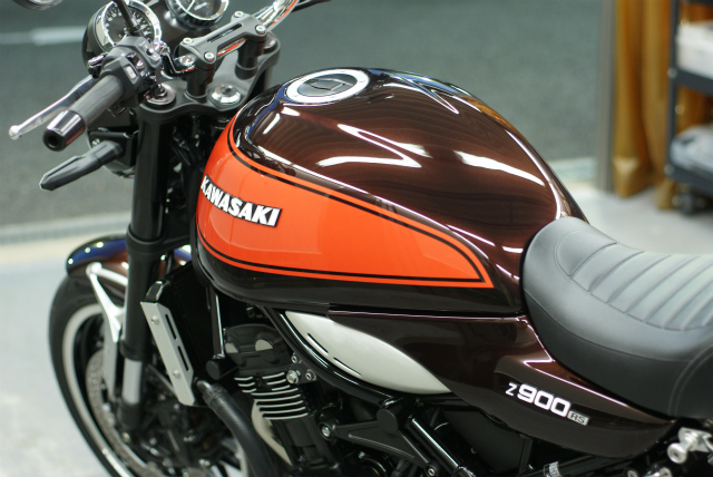 ＫＡＷＡＳＡＫＩ　Ｚ　900　ＲＳ コーティング実績画像