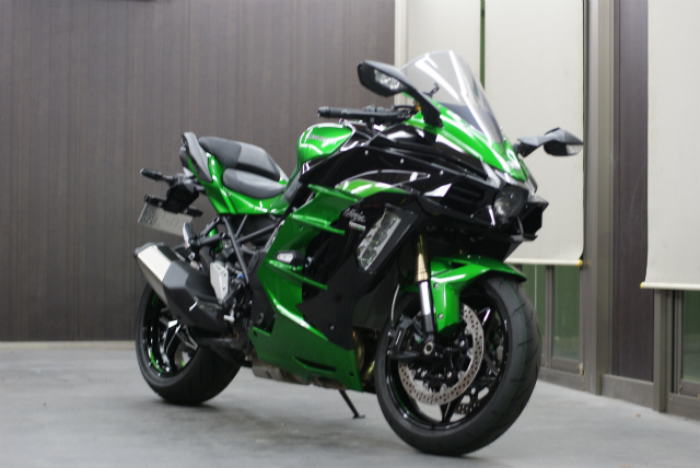 KAWASAKI NINJA H2 コーティング実績画像