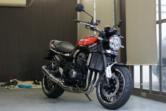 KAWASAKI Z 900RS コーティング実績画像