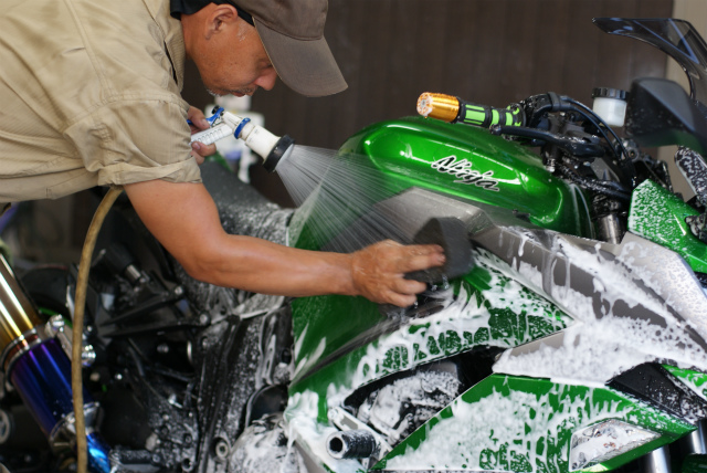 KAWASAKI　NINJA 1000 コーティング実績画像